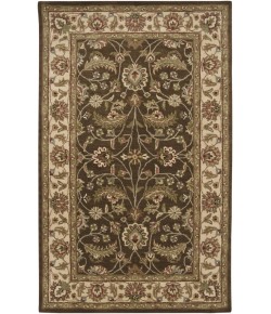 Livabliss Caesar CAE1003 Dark Brown Sage Area Rug 8 ft. X 10 ft. Oval