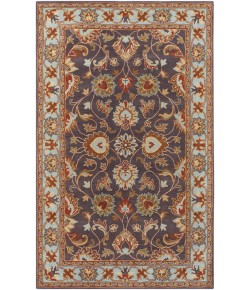 Livabliss Caesar CAE1004 Charcoal Camel Area Rug 2 ft. X 4 ft. Hearth