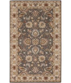 Livabliss Caesar CAE1005 Charcoal Khaki Area Rug 2 ft. X 4 ft. Hearth