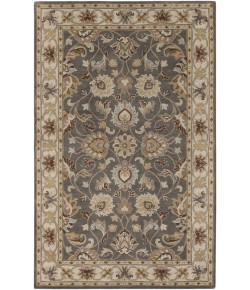 Surya Caesar CAE1005 Charcoal Khaki Area Rug 6 ft. Square