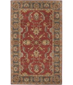 Surya Caesar CAE1007 Rust Charcoal Area Rug 7 ft. 6 in. X 9 ft. 6 in. Rectangle