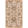 Livabliss Caesar CAE1012 Medium Gray Beige Area Rug 5 ft. X 6 ft. 3 in. Shaped