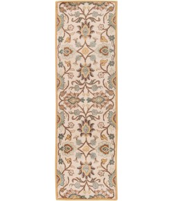 Livabliss Caesar CAE1012 Medium Gray Beige Area Rug 3 ft. X 12 ft. Runner