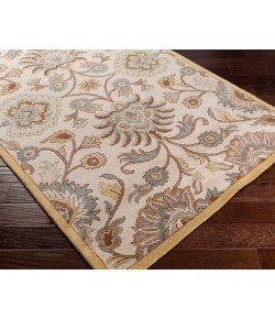 Livabliss Caesar CAE1012 Medium Gray Beige Area Rug 5 ft. X 6 ft. 3 in. Shaped