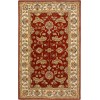 Livabliss Caesar CAE1022 Dark Red Cream Area Rug 2 ft. X 4 ft. Hearth