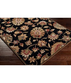 Livabliss Caesar CAE1027 Black Beige Area Rug 8 ft. X 10 ft. Oval