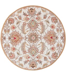 Livabliss Caesar CAE1029 Blush Camel Area Rug 6 ft. Round
