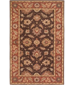 Surya Caesar CAE1036 Dark Brown Clay Area Rug 3 ft. X 12 ft. Runner