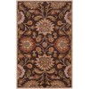 Livabliss Caesar CAE1051 Dark Brown Burnt Orange Area Rug 2 ft. X 4 ft. Hearth