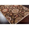 Livabliss Caesar CAE1051 Dark Brown Burnt Orange Area Rug 6 ft. X 9 ft. Oval