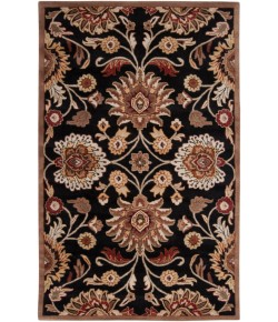 Livabliss Caesar CAE1053 Black Camel Area Rug 2 ft. X 4 ft. Hearth
