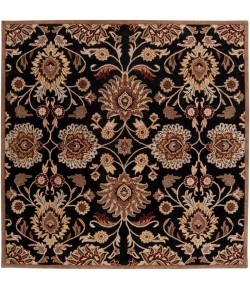 Livabliss Caesar CAE1053 Black Camel Area Rug 9 ft. 9 in. Square