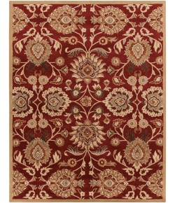 Livabliss Caesar CAE1061 Burgundy Taupe Area Rug 7 ft. 6 in. X 9 ft. 6 in. Rectangle