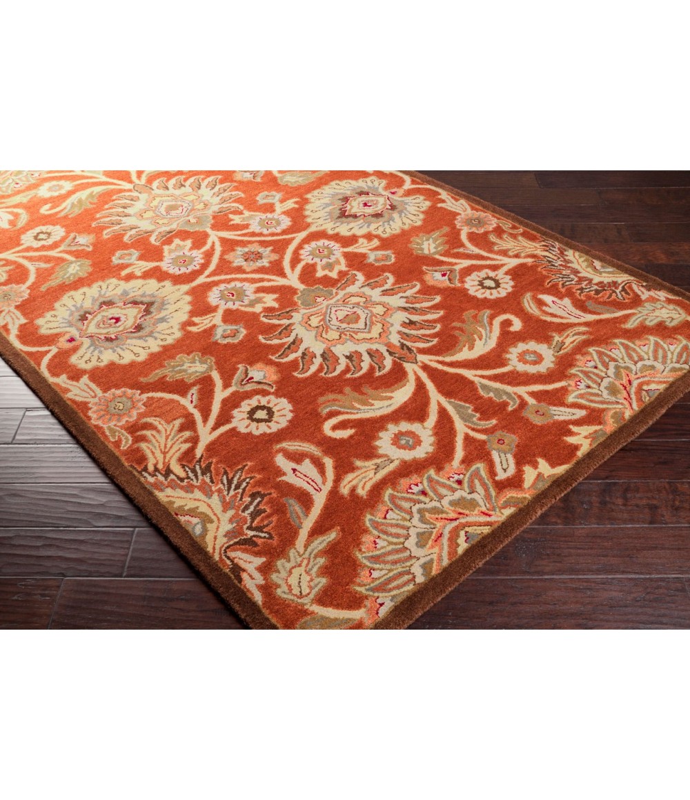 Surya Caesar Rust Rug CAE-1062 8 ft. X 10 ft. Oval - Rugs Town