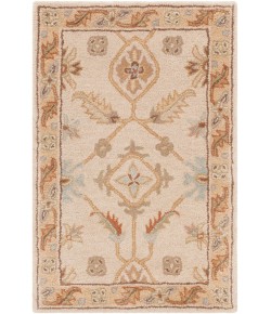 Livabliss Caesar CAE1084 Khaki Dark Brown Area Rug 2 ft. X 3 ft. Rectangle