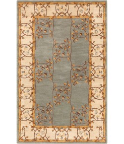 Livabliss Caesar CAE1100 Sage Beige Area Rug 6 ft. X 9 ft. Oval