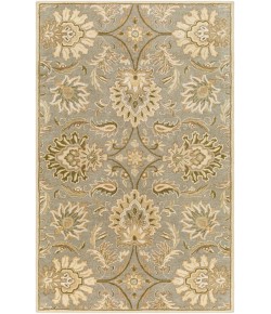 Livabliss Caesar CAE1111 Medium Gray Dark Green Area Rug 5 ft. X 8 ft. Rectangle