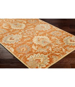 Livabliss Caesar CAE1112 Camel Burnt Orange Area Rug 6 ft. X 9 ft. Oval