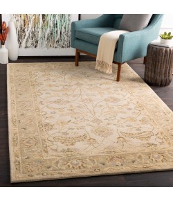 Surya Caesar CAE1114 Ivory Dark Green Area Rug 6 ft. Square