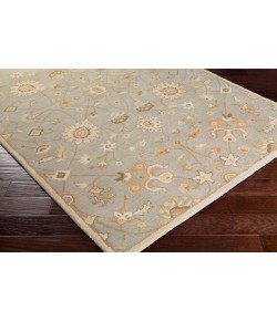 Livabliss Caesar CAE1121 Khaki Medium Gray Area Rug 6 ft. X 9 ft. Oval