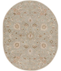 Surya Caesar CAE1121 Khaki Medium Gray Area Rug 8 ft. X 10 ft. Oval