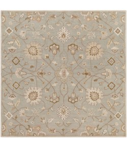 Livabliss Caesar CAE1121 Khaki Medium Gray Area Rug 9 ft. 9 in. Square