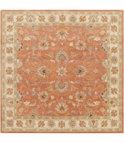 Livabliss Caesar CAE1124 Camel Moss Area Rug 6 ft. Square