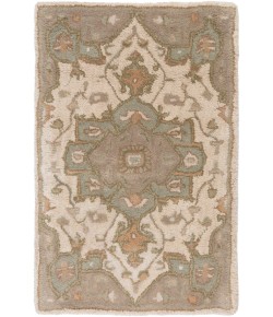 Livabliss Caesar CAE1143 Khaki Medium Gray Area Rug 2 ft. X 3 ft. Rectangle