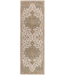 Surya Caesar CAE1143 Khaki Medium Gray Area Rug 2 ft. 6 in. X 8 ft. Runner