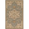 Livabliss Caesar CAE1144 Medium Gray Khaki Area Rug 2 ft. X 4 ft. Hearth