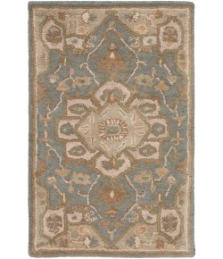 Livabliss Caesar CAE1144 Medium Gray Khaki Area Rug 2 ft. X 3 ft. Rectangle
