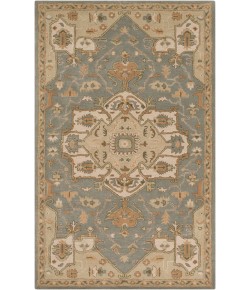 Livabliss Caesar CAE1144 Medium Gray Khaki Area Rug 2 ft. X 4 ft. Hearth