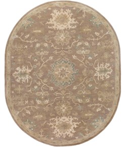 Surya Caesar CAE1149 Camel Medium Gray Area Rug 8 ft. X 10 ft. Oval