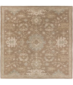 Livabliss Caesar CAE1149 Camel Medium Gray Area Rug 4 ft. Square