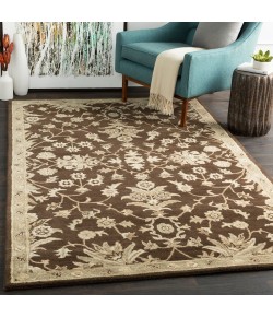 Surya Caesar CAE1150 Dark Brown Medium Gray Area Rug 12 ft. X 15 ft. Rectangle