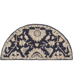 Livabliss Caesar CAE1164 Ink Beige Area Rug 2 ft. X 4 ft. Hearth