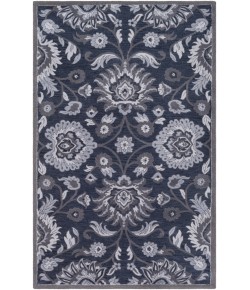 Livabliss Caesar CAE1191 Navy Charcoal Area Rug 2 ft. X 4 ft. Hearth