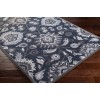 Livabliss Caesar CAE1191 Navy Charcoal Area Rug 6 ft. X 9 ft. Oval