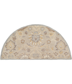 Livabliss Caesar CAE1192 Light Gray Khaki Area Rug 2 ft. X 4 ft. Hearth