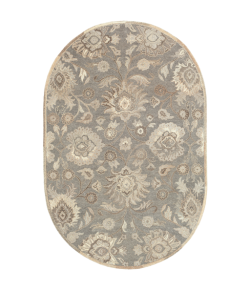 Surya Caesar CAE1195 Taupe Camel Area Rug 6 ft. X 9 ft. Oval