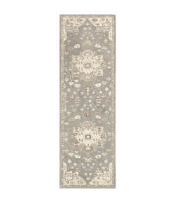 Livabliss Caesar CAE1196 Charcoal Taupe Area Rug 2 ft. 6 in. X 8 ft. Runner