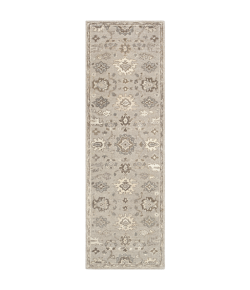 Livabliss Caesar CAE1197 Taupe Charcoal Area Rug 3 ft. X 12 ft. Runner