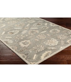 Livabliss Caesar CAE1199 Charcoal Taupe Area Rug 6 ft. X 9 ft. Oval