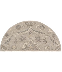 Livabliss Caesar CAE1201 Taupe Charcoal Area Rug 6 ft. X 9 ft. Oval