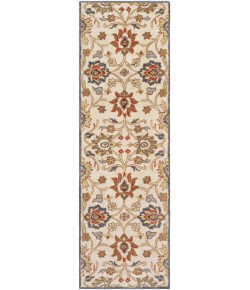 Livabliss Caesar CAE1204 Rust Burgundy Area Rug 2 ft. 6 in. X 8 ft. Runner