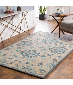 Surya Caesar CAE1212 Teal Light Gray Area Rug 9 ft. X 12 ft. Rectangle