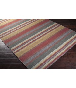 Surya Calvin CLV1004 Dark Red Mustard Area Rug 8 ft. X 11 ft. Rectangle