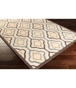 Surya Modern Classics CAN2024 Khaki Dark Brown Area Rug 8 ft. X 11 ft. Rectangle