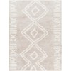 Livabliss Cloudy Shag CDG2311 Light Grey Taupe Area Rug 5 ft. 3 in. X 7 ft. Rectangle