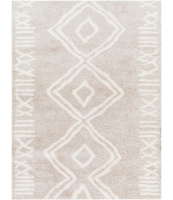 Livabliss Cloudy Shag CDG2311 Light Grey Taupe Area Rug 5 ft. 3 in. X 7 ft. Rectangle